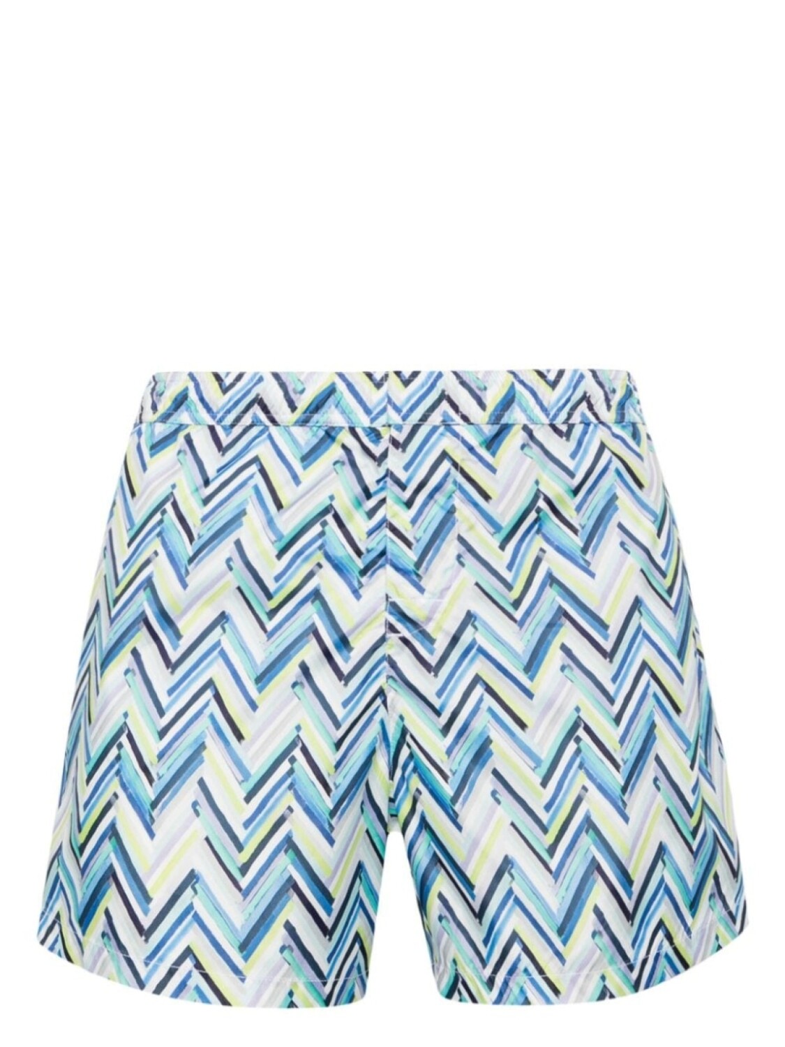 

Missoni плавки-шорты с узором зигзаг, синий