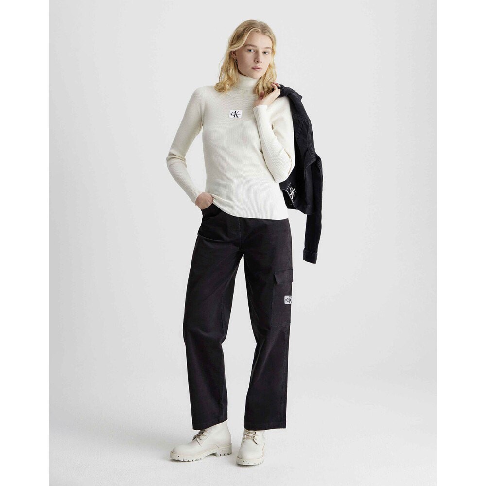 

Свитер Calvin Klein High Neck, белый