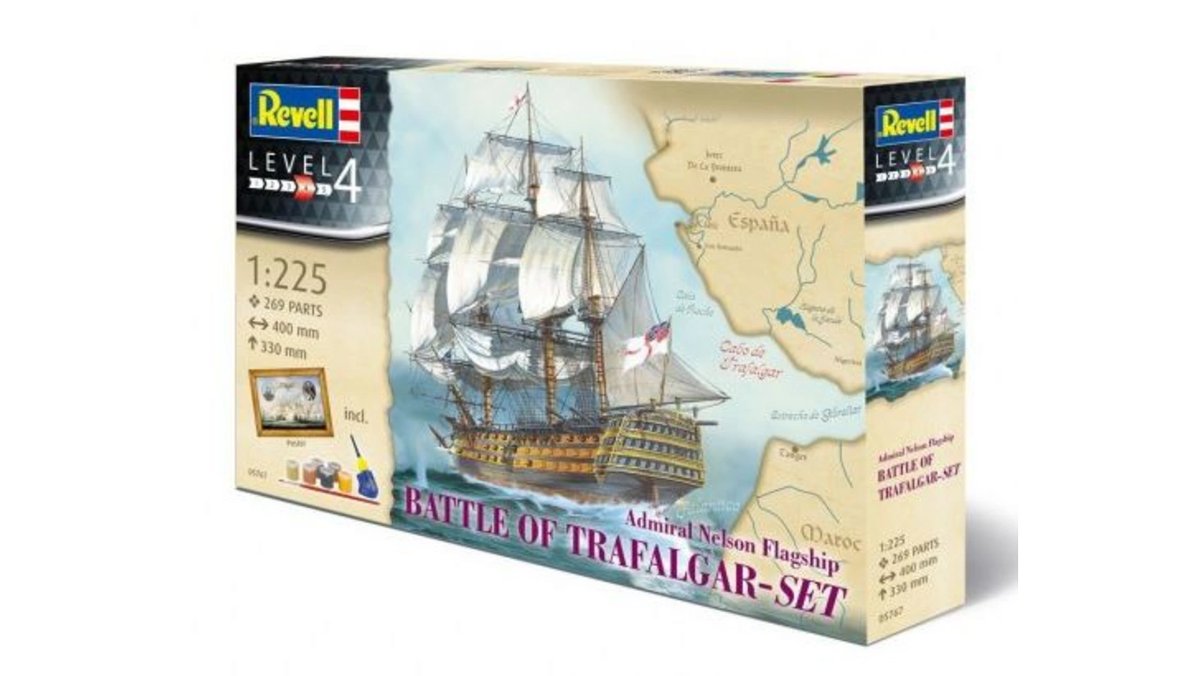 

Revell Подарочный набор БИТВА ПРИ ТРАФАЛЬГАРЕ