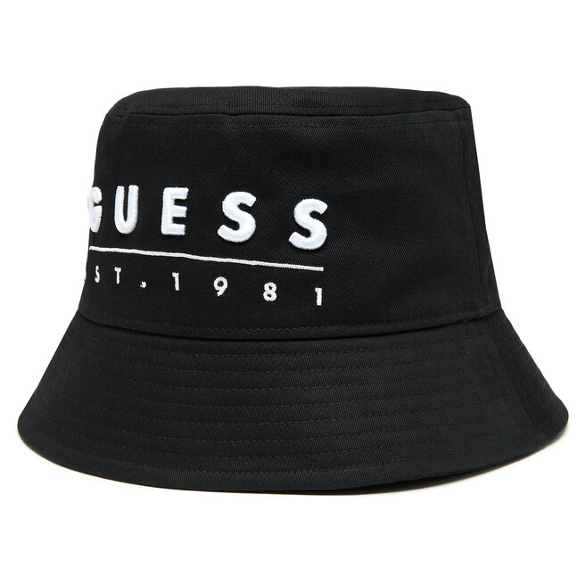 

Панама Guess BucketNola Headwear, черно-белый