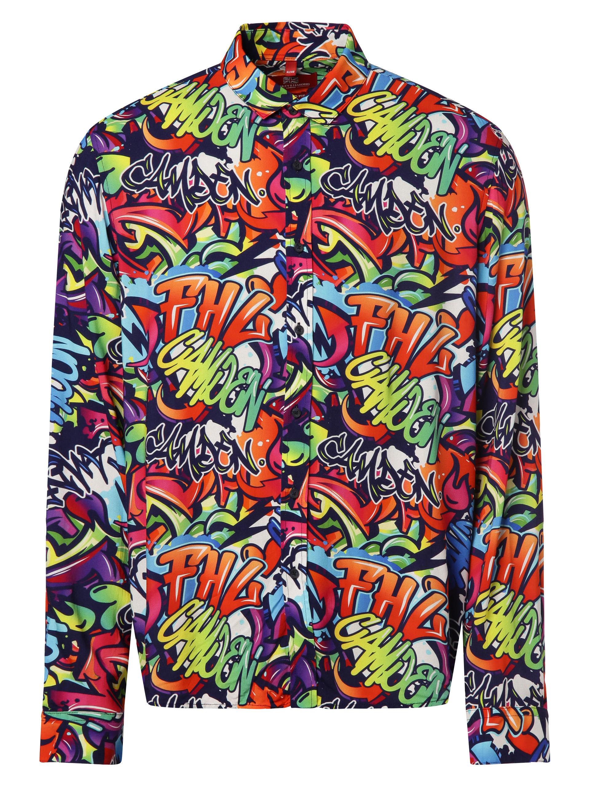 Рубашка Finshley & Harding London FLH Bryan, разноцветный