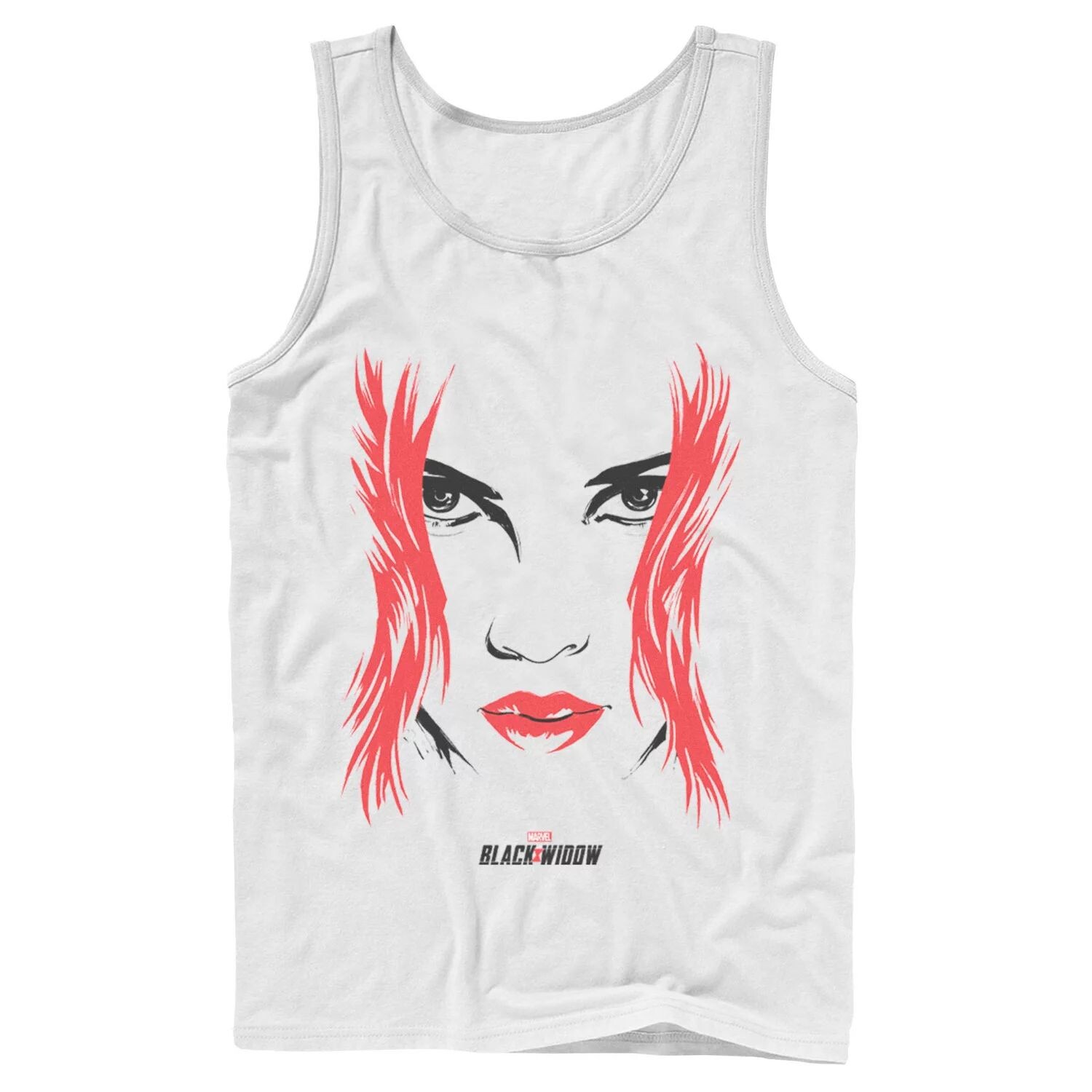 

Мужская майка Marvel Black Widow Big Face Licensed Character