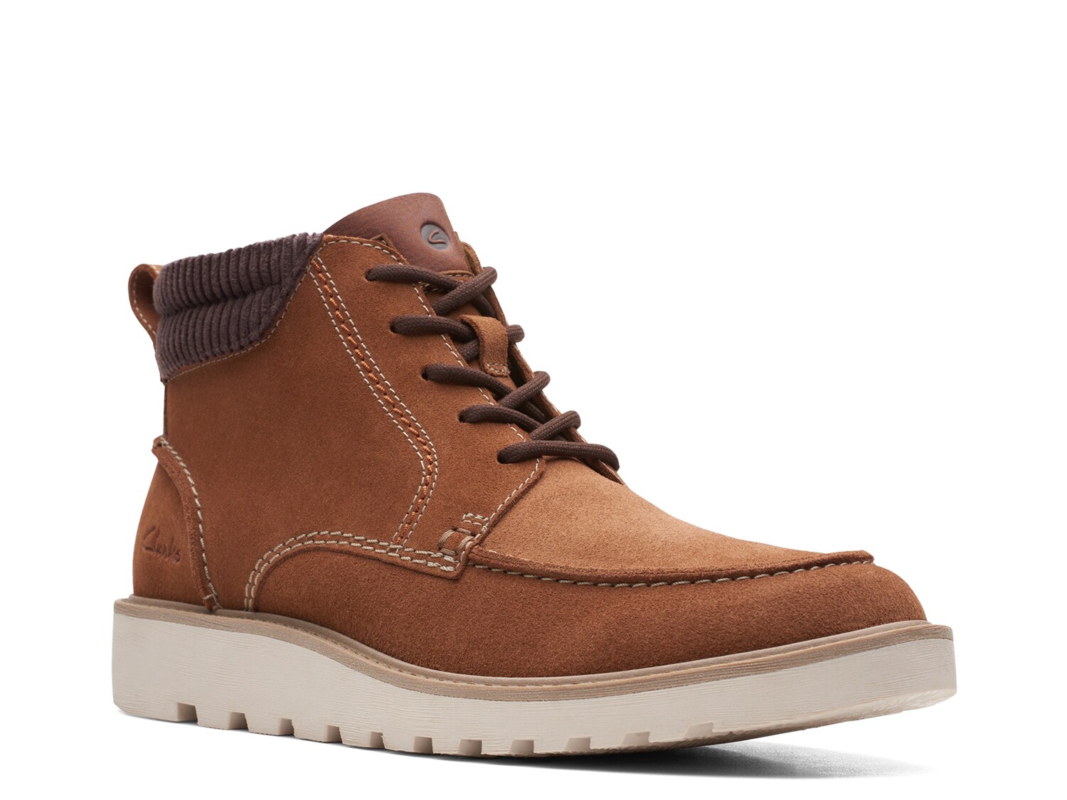 Ботинки Clarks Barnes Mid, коричневый