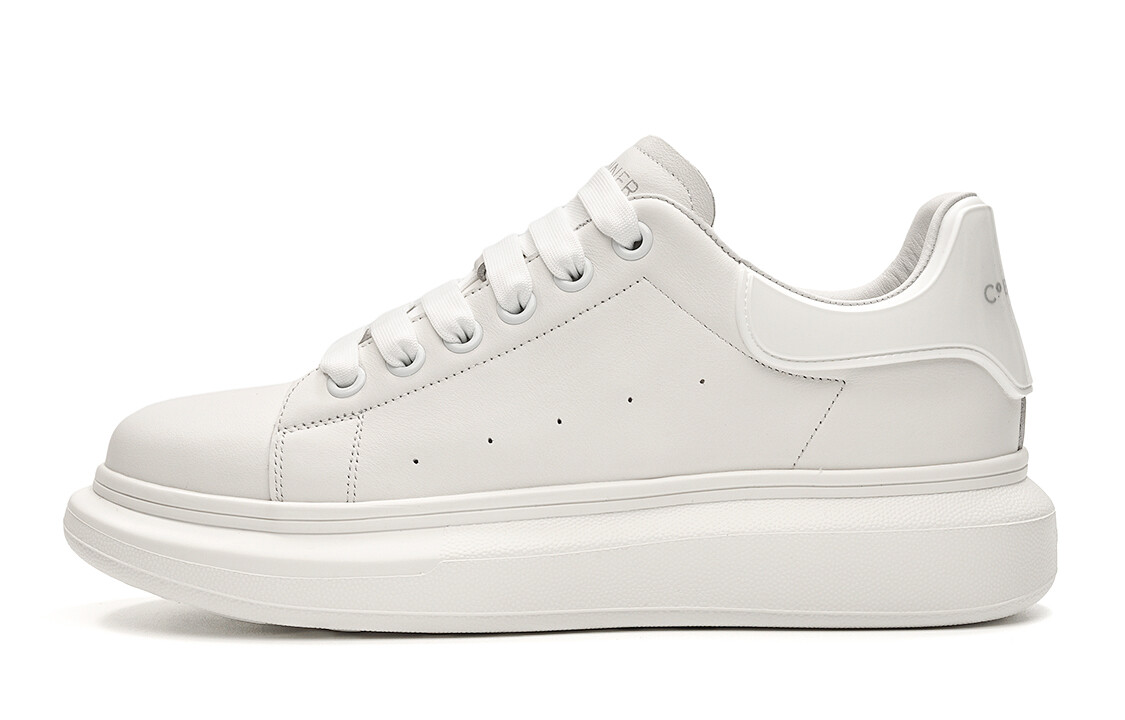 

Кроссовки C°BANNER Skateboarding Shoes Men Low-top White, белый