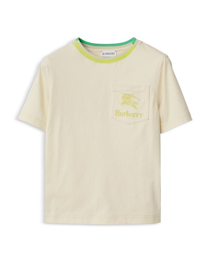 

Футболка Burberry C KB5 Cedar Scribl для мальчиков — Little Kid, Big Kid, коричневый/бежевый
