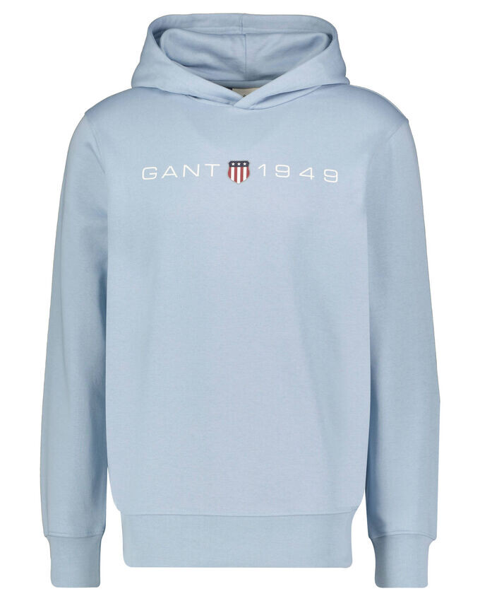 

Толстовка с капюшоном Gant, синий
