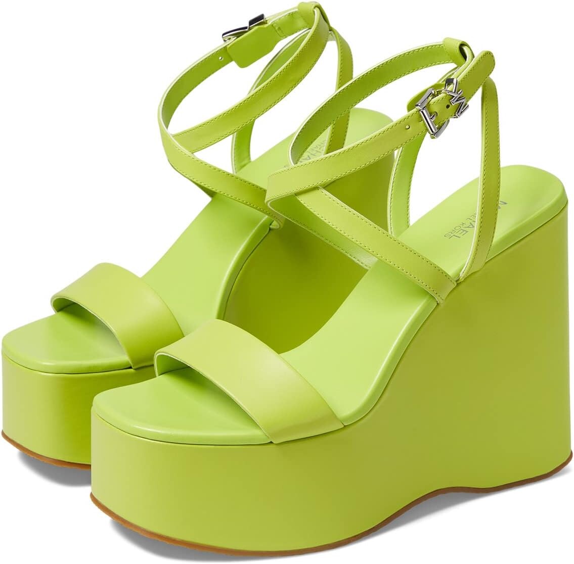 

Босоножки Paola Wedge MICHAEL Michael Kors, цвет Bright Limeade