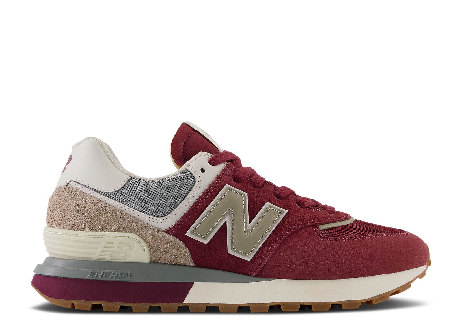 

Кроссовки New Balance 574 Legacy 'Burgundy Beige', красный