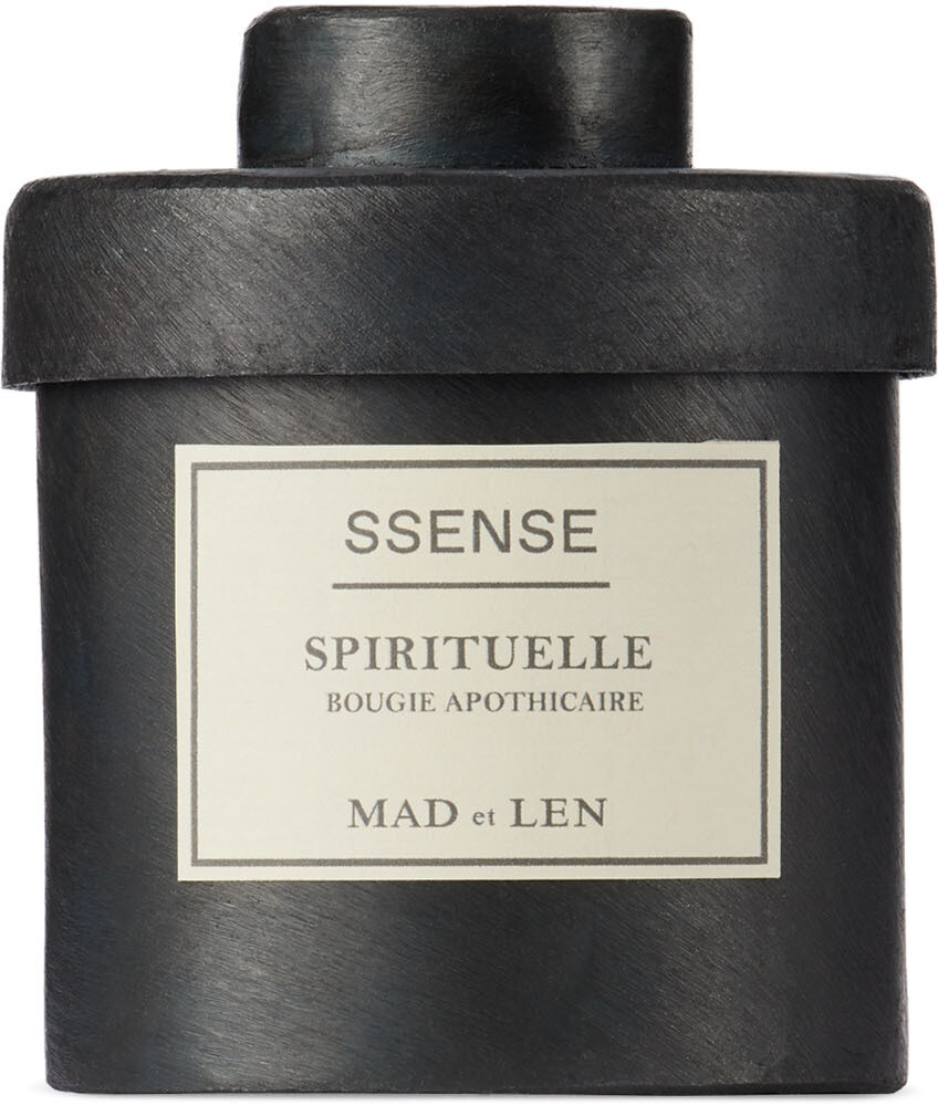 

SSENSE Эксклюзивная черная маленькая свеча Spirituelle Mad Et Len