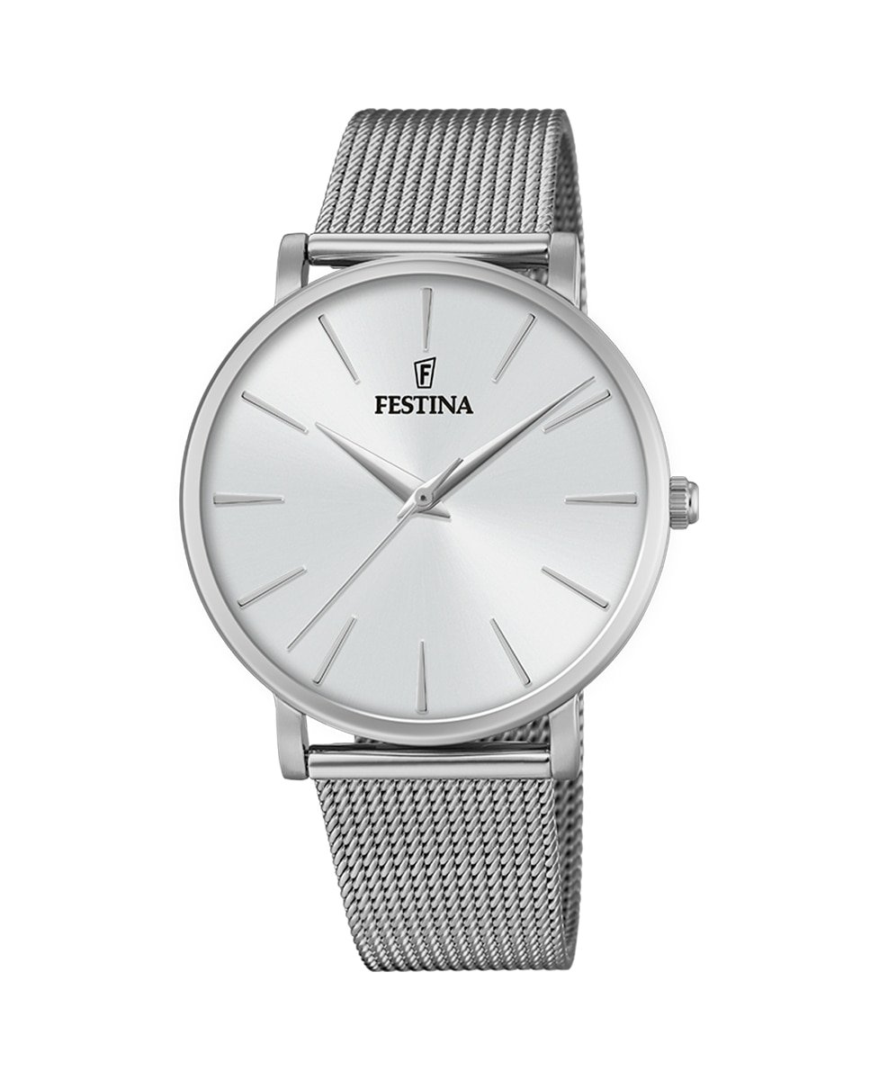 

F20475/1 Boyfriend Collection серебряные женские часы из стали Festina, серебро