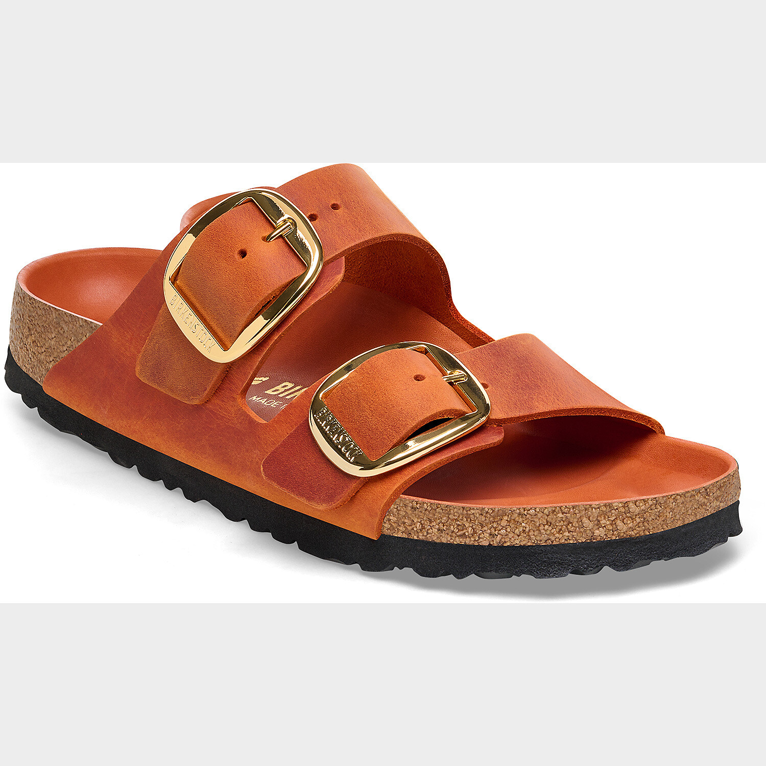 

Сандалии Birkenstock Sandale Big Buckle Oiled Leather, оранжевый