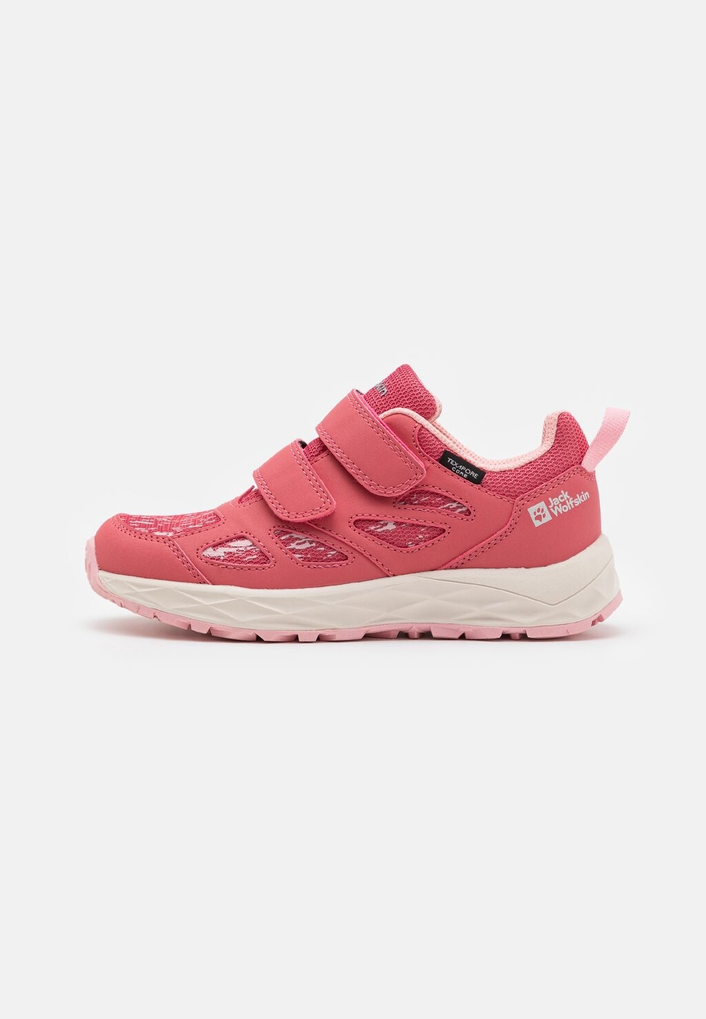 

Кроссовки WOODLAND 2 TEXAPORE LOW UNISEX Jack Wolfskin, цвет soft pink