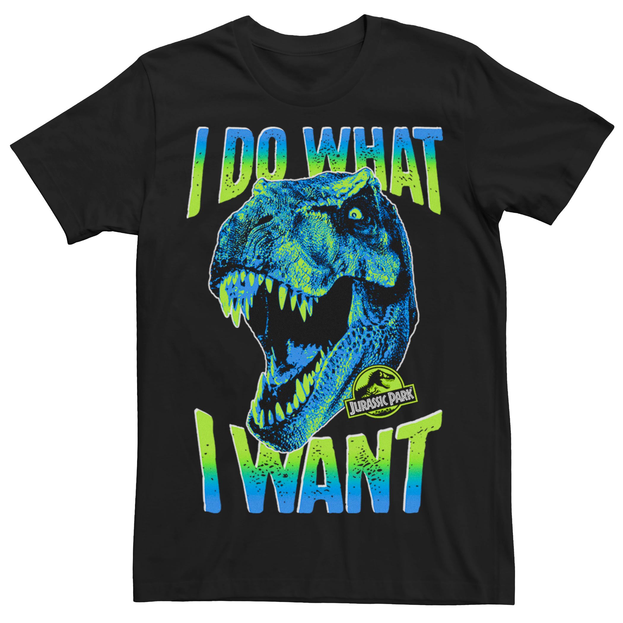 

Мужская футболка Jurassic Park T-Rex I Do What I Want Licensed Character