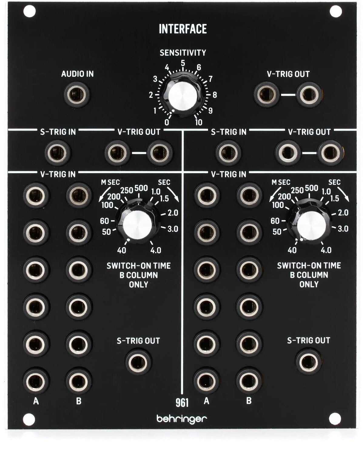

Интерфейсный аналоговый многоканальный триггерный преобразователь Behringer 961, модуль Eurorack