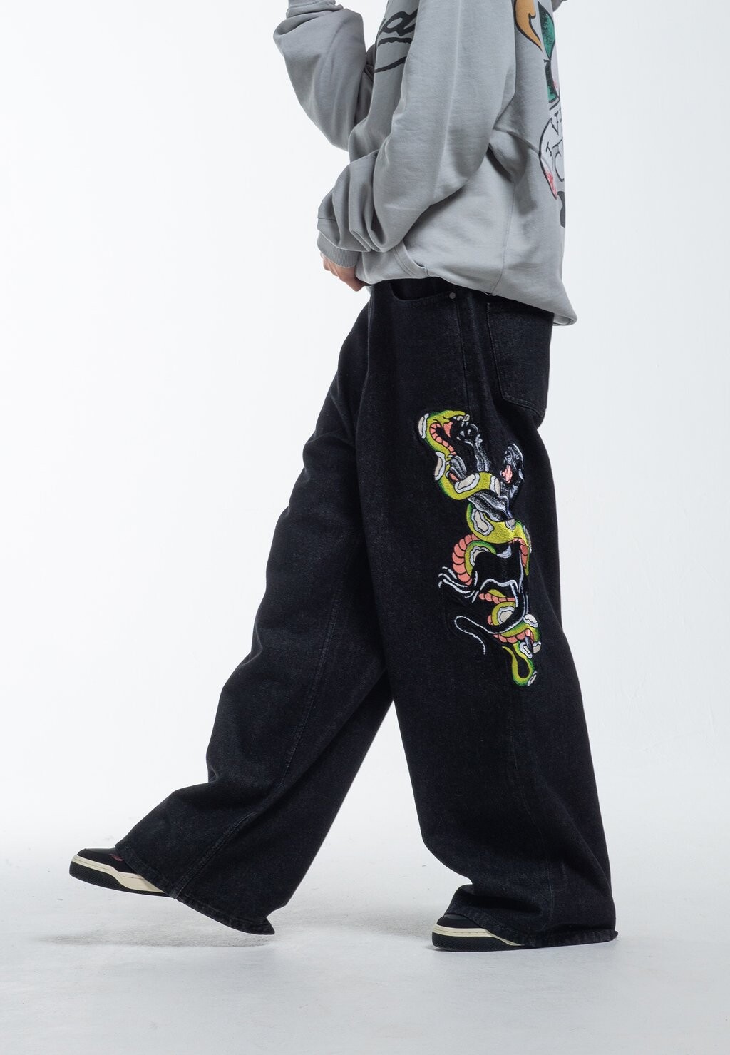 

Джинсы Bootcut Ed Hardy, черный