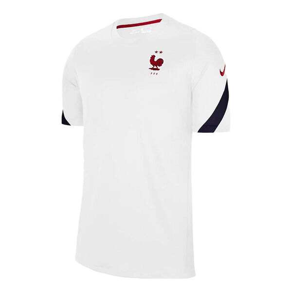 

Футболка Nike France Soccer Team Training T-Shirt 'White', белый