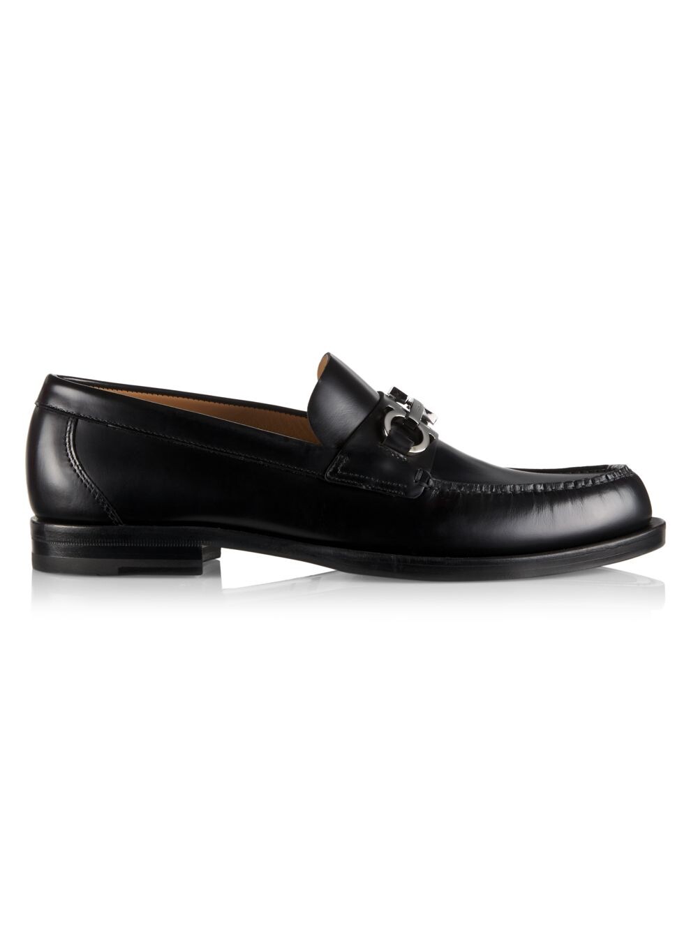 

Кожаные лоферы Fort FERRAGAMO, неро