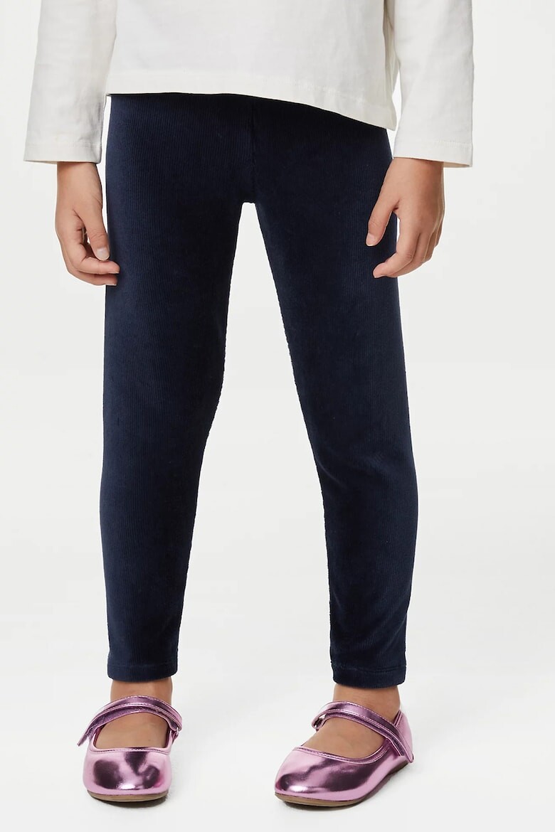 

Бархатные штаны Marks & Spencer, синий