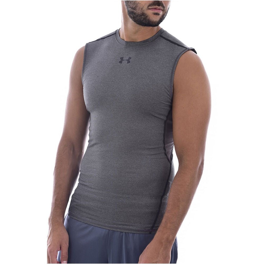 

Футболка Under Armour Heatgear Compression Sl, серый