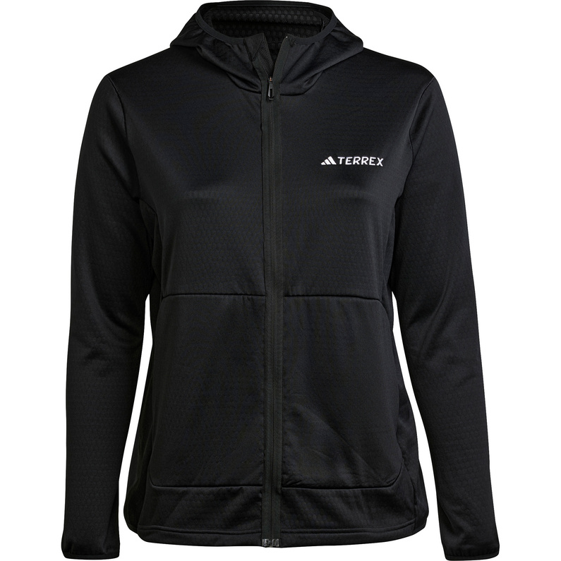 Женская легкая флисовая куртка Xperior adidas, черный