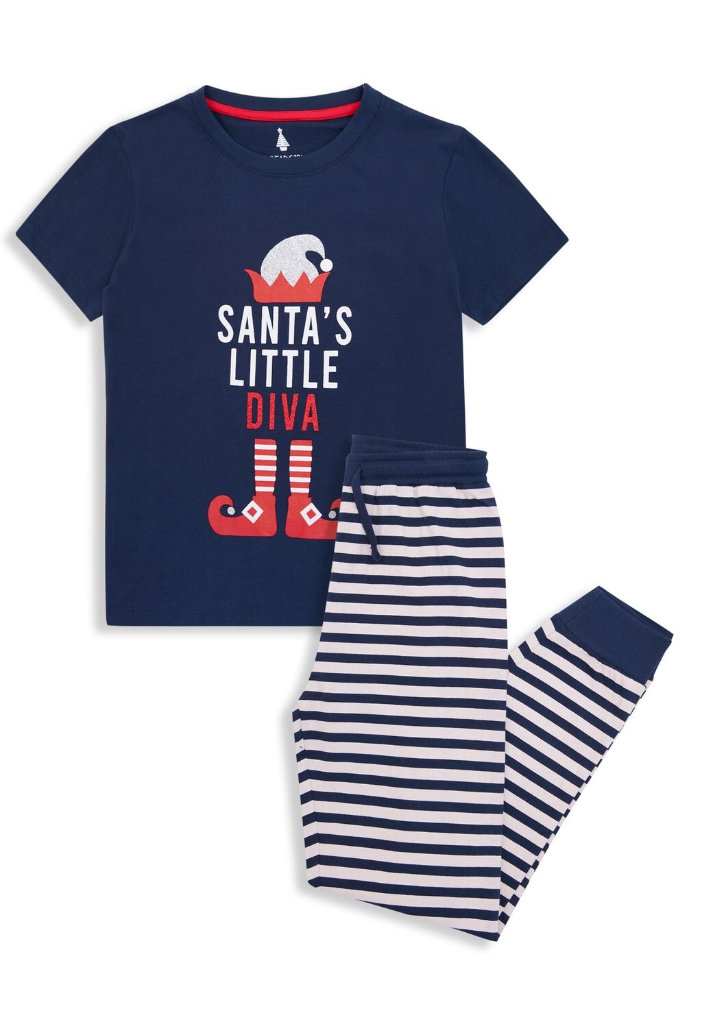 

Пижамы 2 SET DIVA Threadgirls, цвет navy