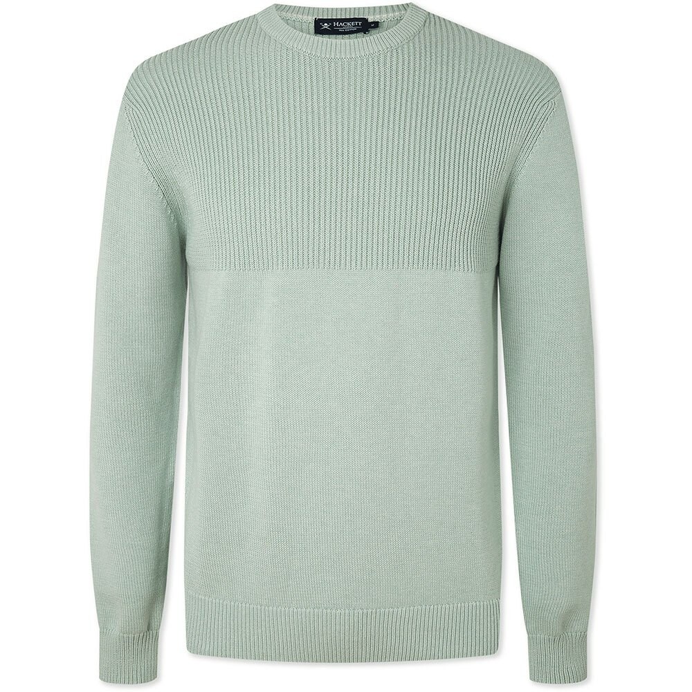 

Свитер Hackett Rib Detail Crew Neck, серый