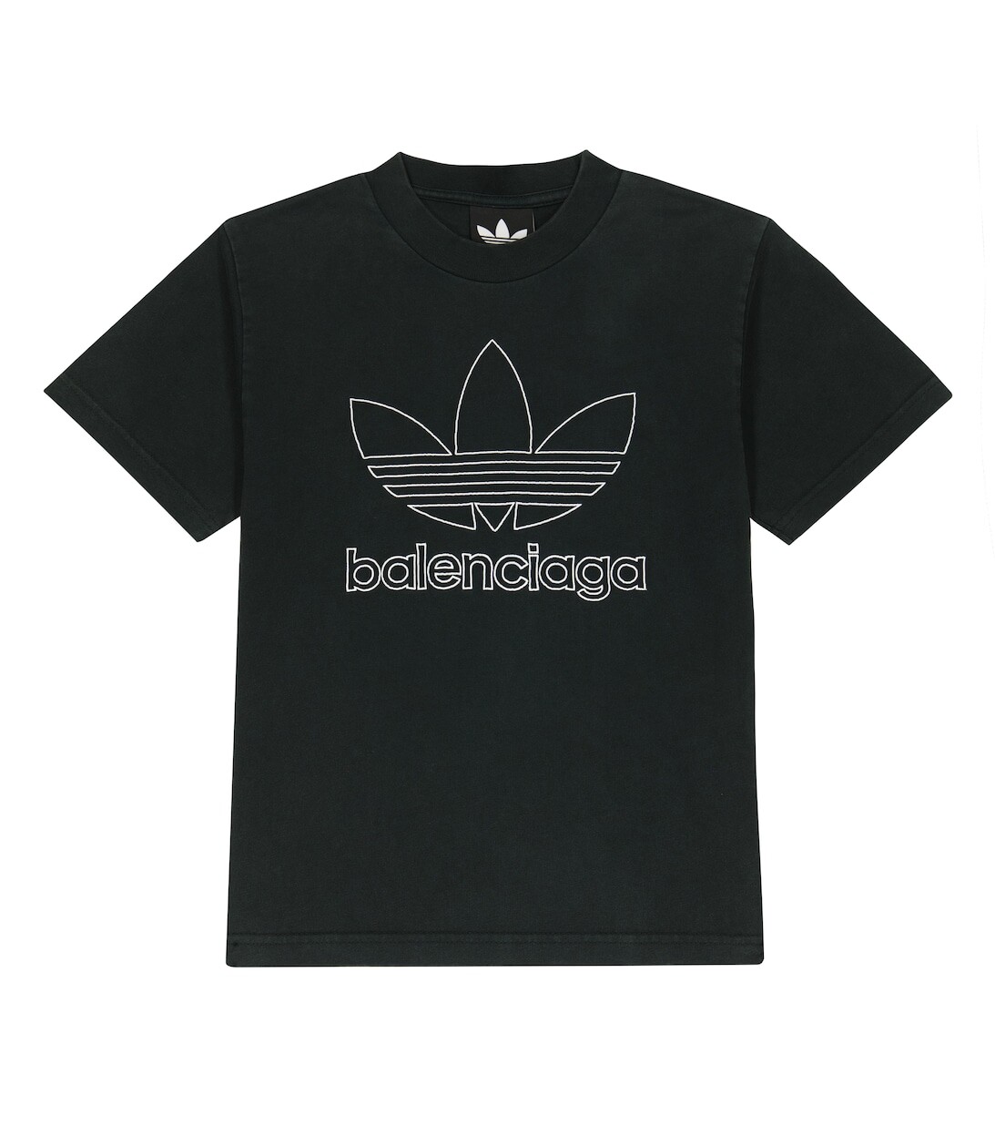 

Футболка из коллаборации с Adidas Balenciaga Kids, зеленый