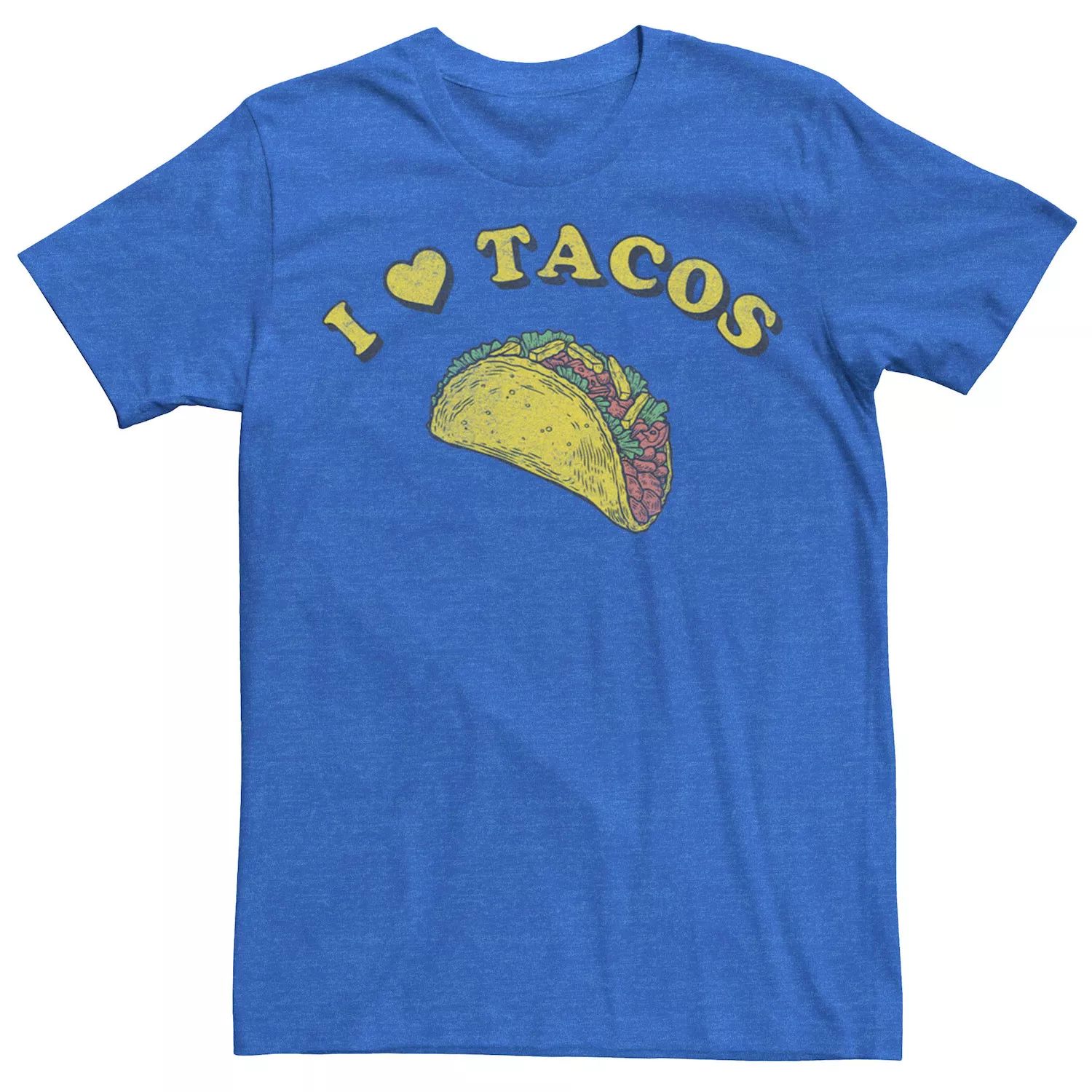 Мужская футболка I Love Tacos Licensed Character мужская футболка mi tacos es mi tacos хизер блэк красный флаг