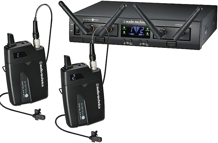 

Беспроводная система Audio-Technica ATW-1311/L System 10 Pro Digital Dual Lavalier Wireless Mic System