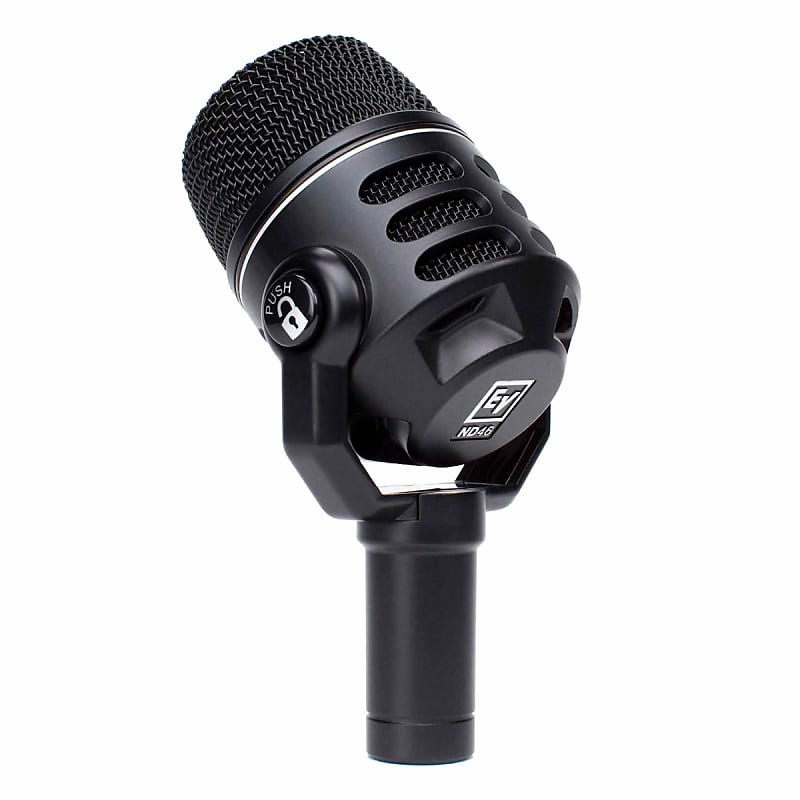 Динамический микрофон Electro-Voice ND46 Supercardioid Dynamic Microphone with Pivoting Head микрофон инструментальный универсальный electro voice nd46