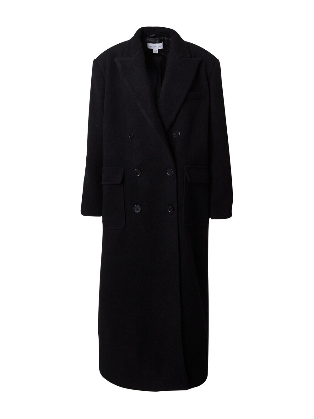 

Межсезонное пальто Warehouse Crombie, черный