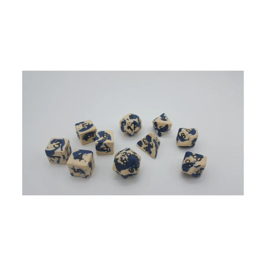 

Каменный гигант с черным (10), Ceramic Dice - Extended Poly Sets
