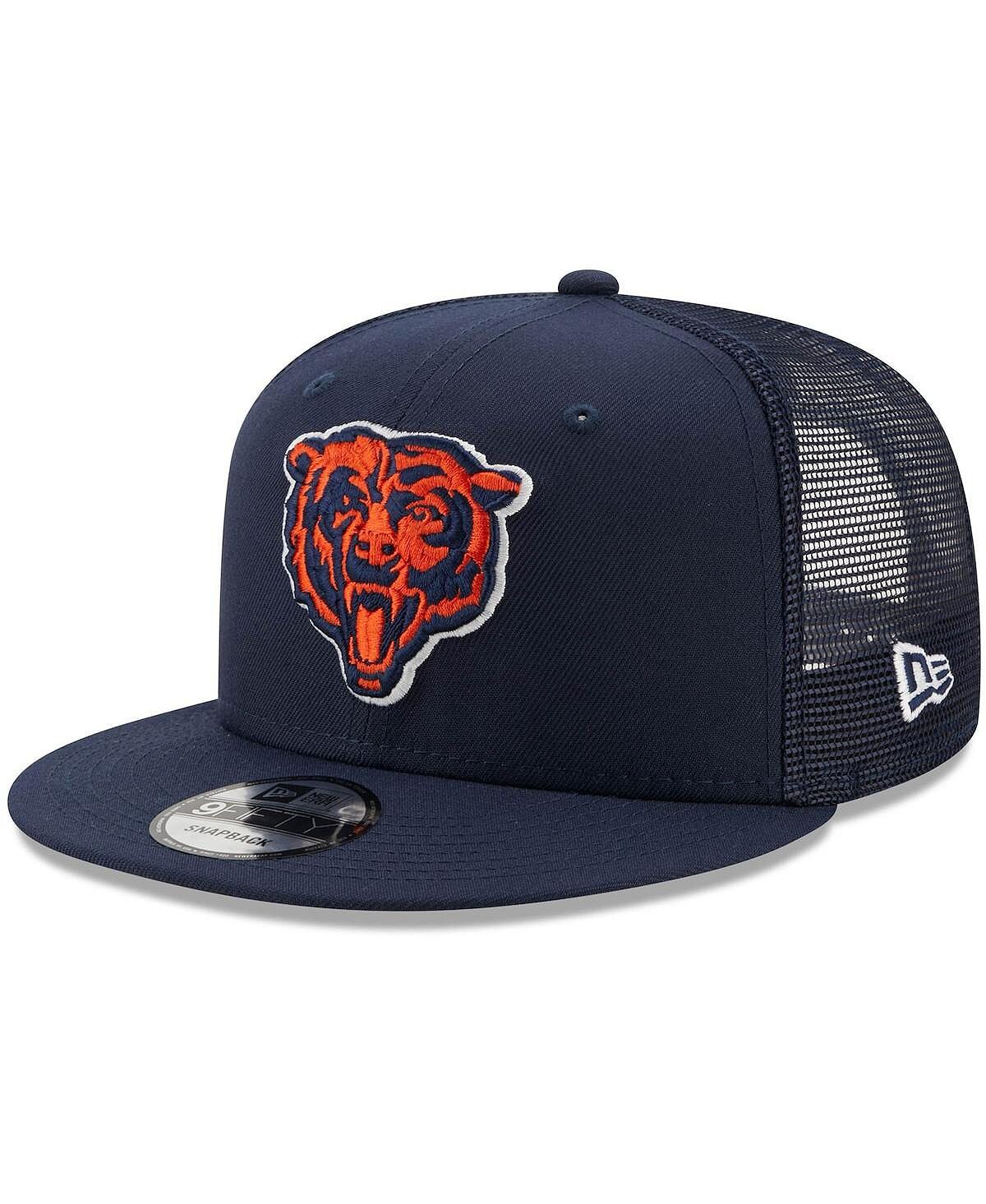 

Мужская темно-синяя кепка с логотипом Chicago Bears Classic Trucker 9FIFTY Snapback New Era