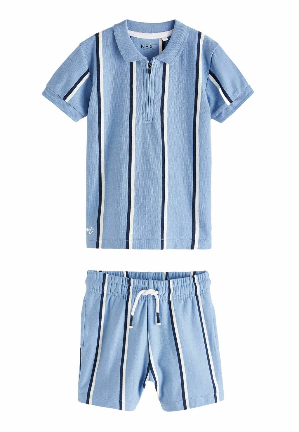 Шорты SET REGULAR FIT Next, цвет blue vertical stripe шорты embroidered set regular fit next цвет blue