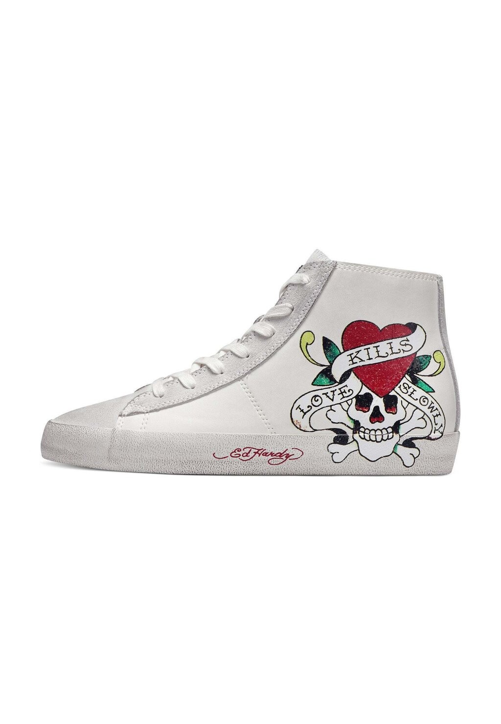 

Высокие кроссовки Ed Hardy, белый