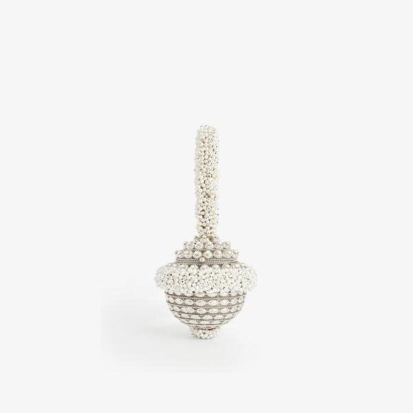 

Клатч Simi Pearl Metal Mae Cassidy, серебряный