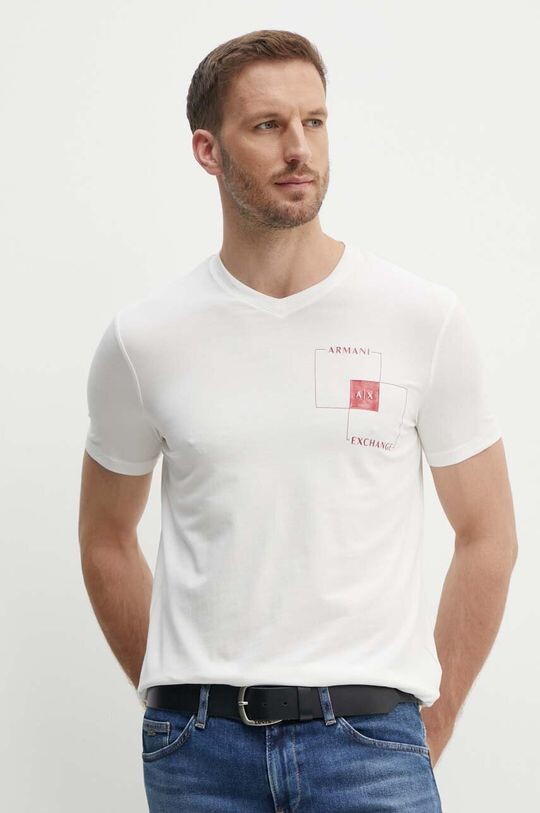

Футболка Armani Exchange, бежевый