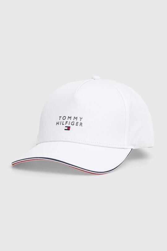 

Хлопковая бейсболка Tommy Hilfiger, белый