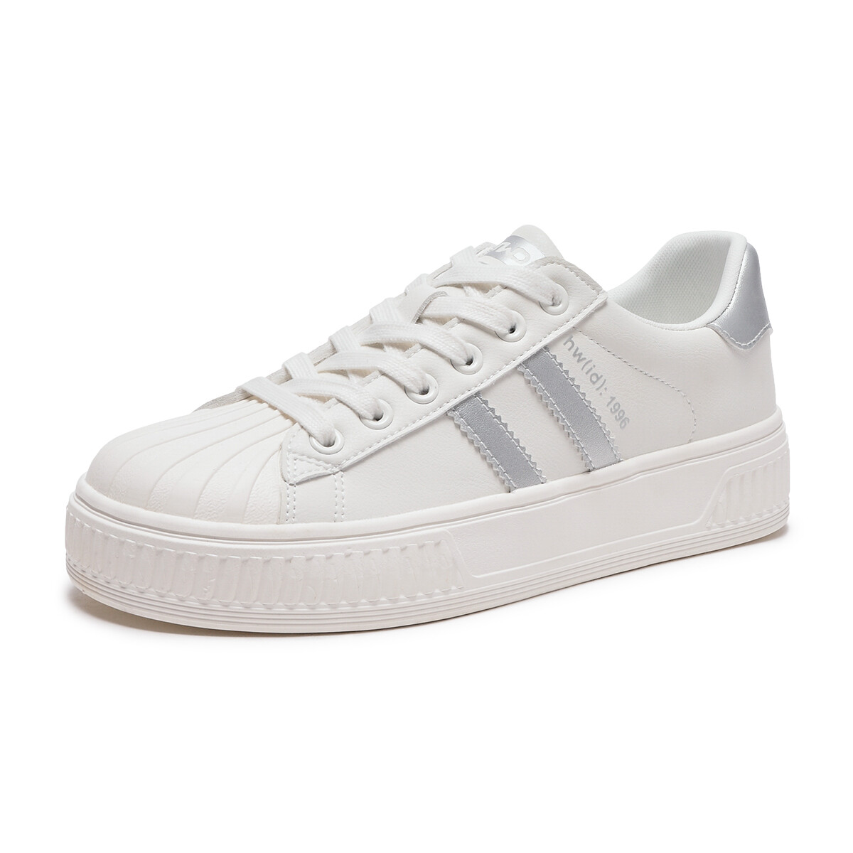 

Кроссовки Hotwind Skateboarding Shoes Women's Low-top, серебряный