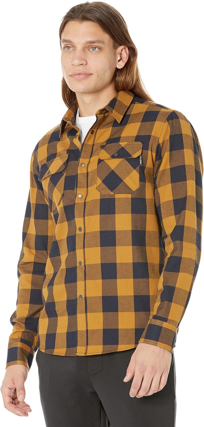 

Рубашка Handlebar Tech Flannel Flylow, цвет Night/Jupiter Plaid