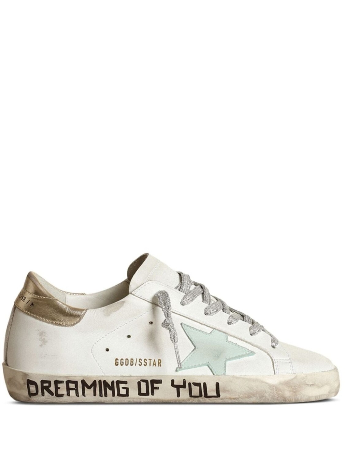 

Golden Goose кеды Super-Star, серебристый