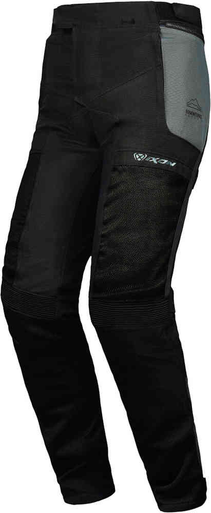 цена M-Njord Женские мотоциклетные текстильные брюки Ixon, черный/зеленый