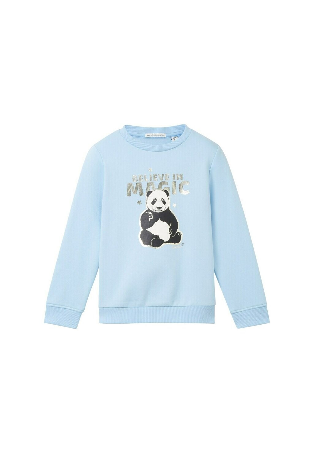 

Свитшот TOM TAILOR, цвет fresh soft blue