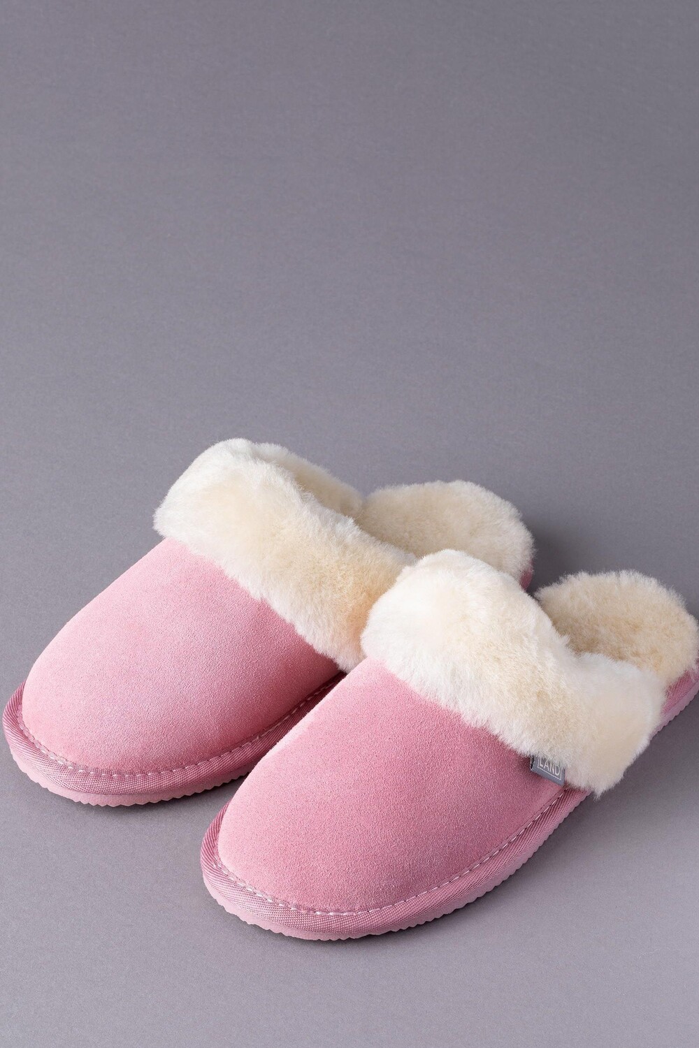 

Женские слипоны Lakeland из овчины Lakeland Leather, розовый