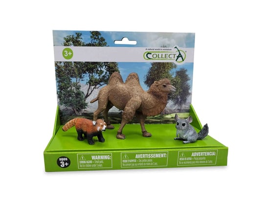 Collecta, Коллекционные фигурки, набор из 3 диких животных в упаковке