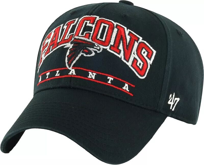 

Мужская черная регулируемая кепка Atlanta Falcons Fletcher MVP '47