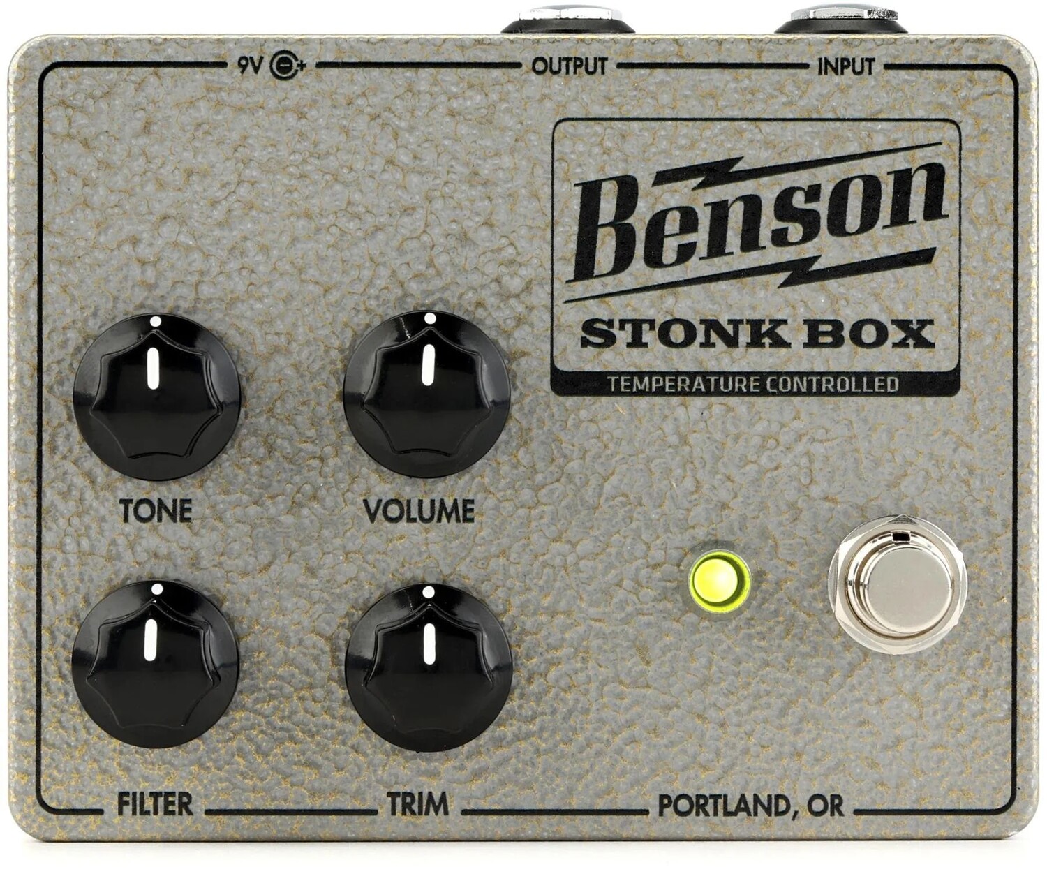 

Новая педаль Fuzz с регулируемой температурой Benson Amps Stonk Box