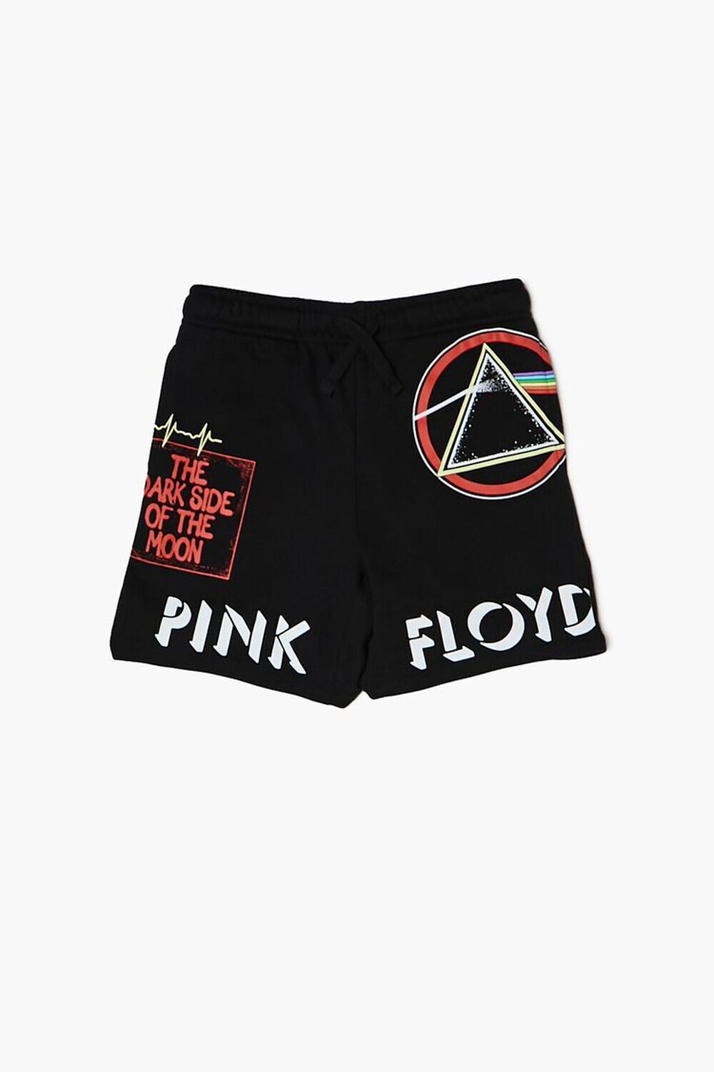 

Детские шорты с рисунком Pink Floyd Forever 21, черный