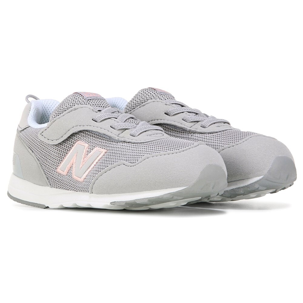 

Детские 515 средние/широкие кроссовки в стиле ретро для малышей New Balance, серый