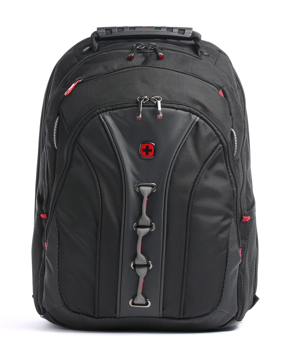 Рюкзак для ноутбука Legacy 16 дюймов из полиэстера Wenger, черный рюкзак для ноутбука reload 16 16 дюймов нейлон wenger черный